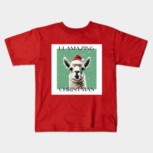 Have a Llama-zing Christmas! Kids T-Shirt